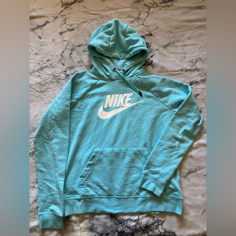 Light blue Nike hoodie